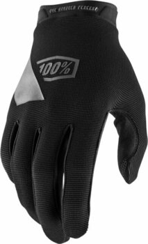 Guantes de ciclismo 100% Ridecamp Youth Gloves Black/Charcoal S Guantes de ciclismo - 1