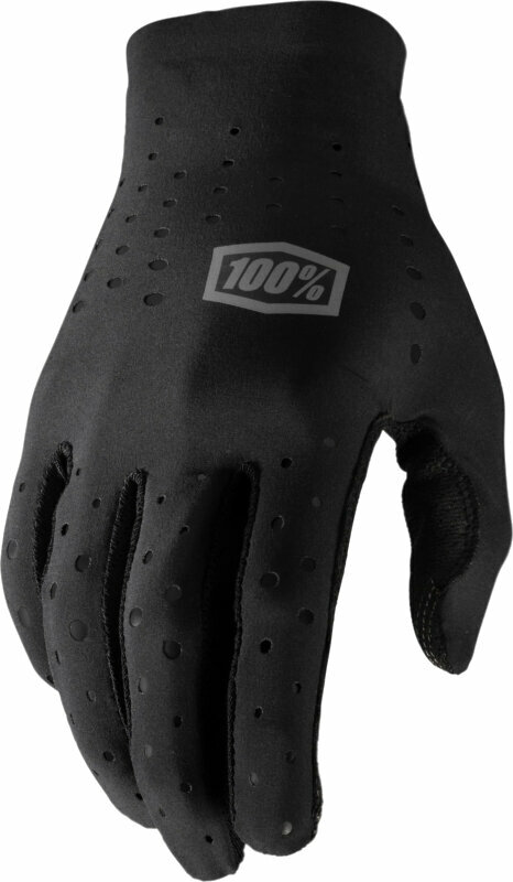 Cyklistické rukavice 100% Sling Bike Gloves Black XL Cyklistické rukavice