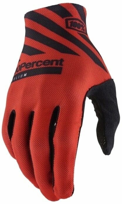 Kolesarske rokavice 100% Celium Gloves Racer Red M Kolesarske rokavice