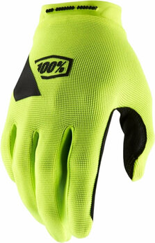 Fietshandschoenen 100% Ridecamp Womens Gloves Fluo Yellow/Black L Fietshandschoenen - 1