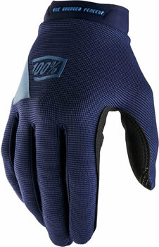 Kolesarske rokavice 100% Ridecamp Womens Gloves Navy/Slate L Kolesarske rokavice - 1