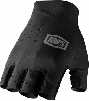 Cyklistické rukavice 100% Sling Womens Bike Short Finger Gloves Black L Cyklistické rukavice - 1