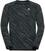 Ανδρικές Μπλούζες Τρεξίματος Μακρυμάνικες Odlo The Blackcomb Light Long Sleeve Base Layer Men's Black/Space Dye L Ανδρικές Μπλούζες Τρεξίματος Μακρυμάνικες