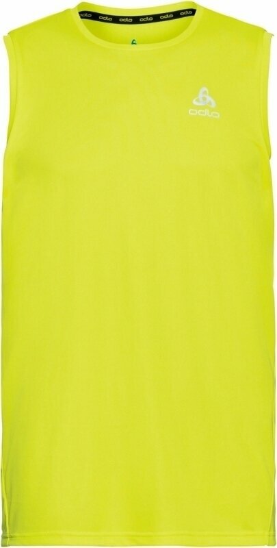 Bežecké tričko s krátkym rukávom Odlo Men's ESSENTIAL Base Layer Running Singlet Evening Primrose S Bežecké tričko s krátkym rukávom