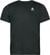 Odlo The Zeroweight Engineered Chill-tec Running T-shirt Shocking Black Melange M Laufshirt mit Kurzarm