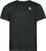 Тениска с къс ръкав за бягане Odlo The Zeroweight Engineered Chill-tec Running T-shirt Shocking Black Melange L Тениска с къс ръкав за бягане
