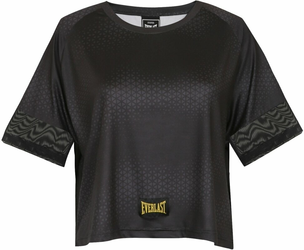 Camiseta deportiva Everlast Lunar 2 W Black XS Camiseta deportiva