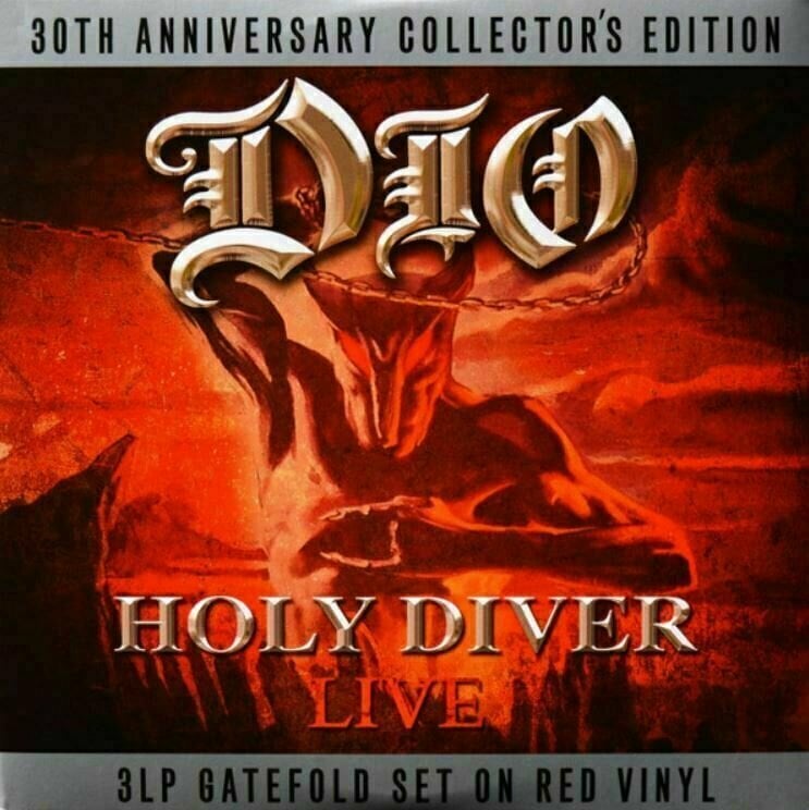 LP Dio - Holy Diver (Red Vinyl) (3 LP)