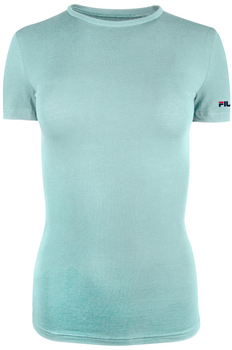 Fitness koszulka Fila FU6181 Woman Tee Aqua Green M Fitness koszulka - 1