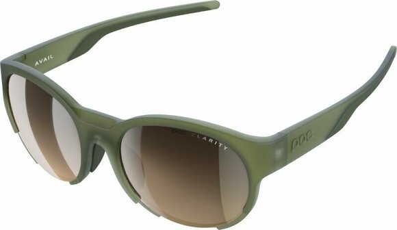 Livsstil briller POC Avail Epidote Green Translucent/Clarity Trail Silver Livsstil briller - 1