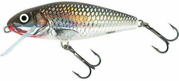 Leurre Salmo Perch Floating Holographic Grey Shiner 12 cm 36 g