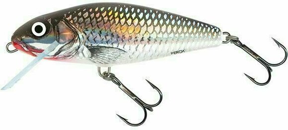 Fishing Wobbler Salmo Perch Floating Holographic Grey Shiner 12 cm 36 g - 1