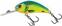 Kalastus wobbler Salmo Rattlin' Hornet Floating Chartreuse Blue 5,5 cm 10,5 g Kalastus wobbler