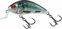 Wobler Salmo Rattlin' Hornet Shallow Floating Holographic Real Dace 4,5 cm 3 g