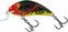 Kalastus wobbler Salmo Rattlin' Hornet Shallow Floating Fire Bug 3,5 cm 5,5 g Kalastus wobbler