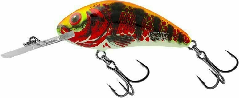 Wobler Salmo Rattlin' Hornet Floating Holo Red Perch 3,5 cm 3,1 g