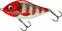 Kalastus wobbler Salmo Slider Sinking Holo Red Head Striper 5 cm 8 g Kalastus wobbler