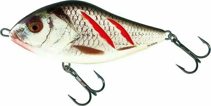 Esca artificiale Salmo Slider Sinking Wounded Real Grey Shiner 7 cm 21 g