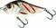 Wobbler de pesca Salmo Slider Sinking Wounded Real Grey Shiner 7 cm 21 g Wobbler de pesca