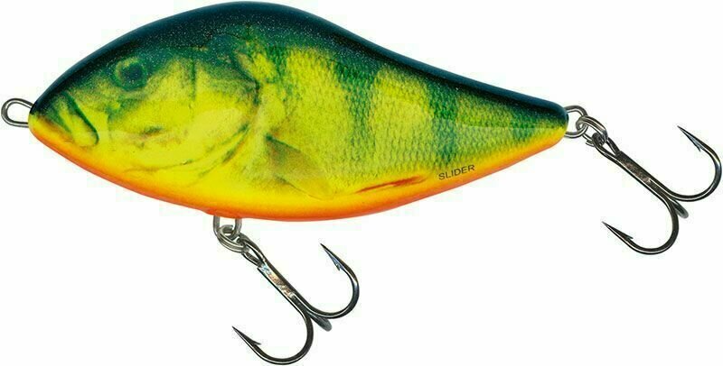 Isca nadadeira Salmo Slider Floating Real Hot Perch 7 cm 21 g