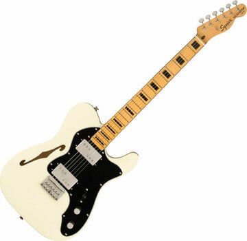 Elektrische gitaar Fender Squier FSR Classic Vibe '70s Telecaster Thinline Olympic White - 1