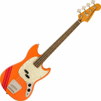 Basse électrique Fender Squier FSR Classic Vibe '60s Competition Mustang Bass Capri Orange - 1