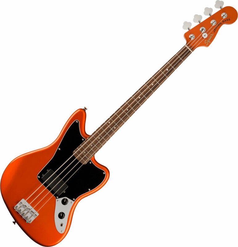 4-string Bassguitar Fender Squier FSR Affinity Series Jaguar Bass Metallic Orange