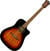 electro-acoustic guitar Fender FA-325CE Dao Exotic 3-Tone Sunburst