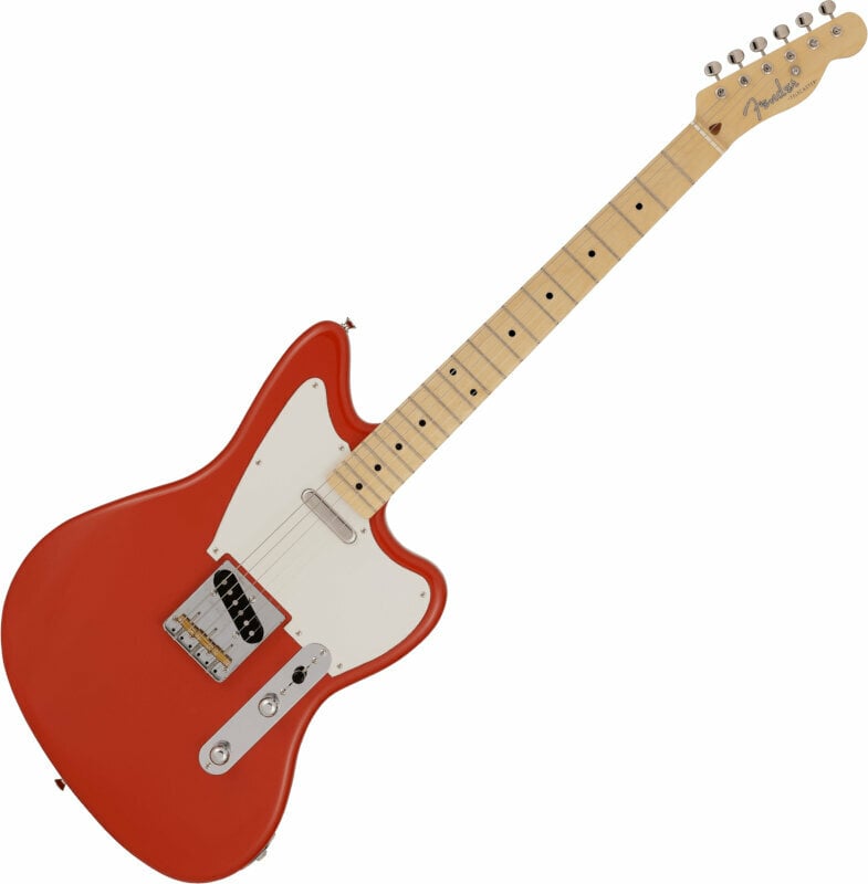 Elektrisk guitar Fender MIJ Offset Telecaster MN Fiesta Red