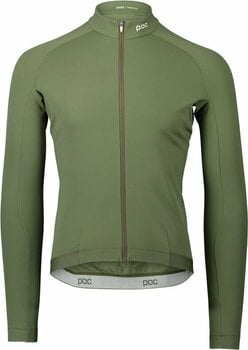 Mez kerékpározáshoz POC Ambient Thermal Men's Jersey Dzsörzi Epidote Green XL - 1