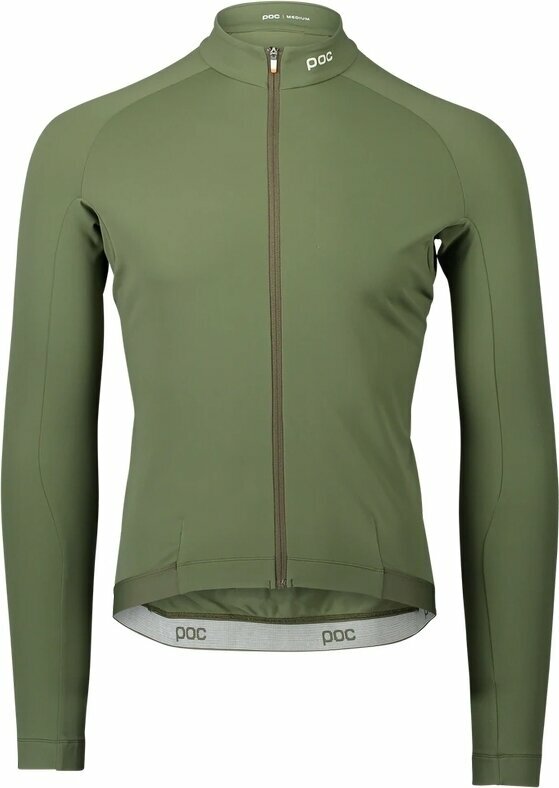 Mez kerékpározáshoz POC Ambient Thermal Men's Jersey Dzsörzi Epidote Green 2XL