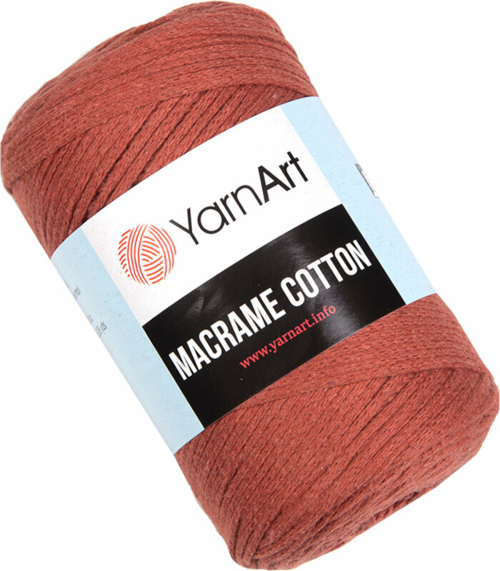 Vrvica Yarn Art Macrame Cotton 2 mm 785 Light Red