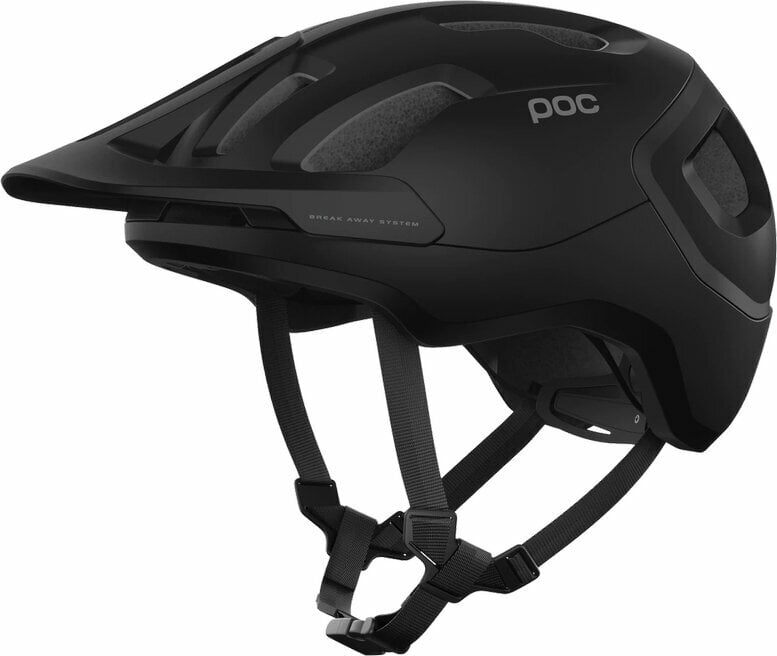 Cyklistická helma POC Axion Uranium Black Matt 48-52 Cyklistická helma