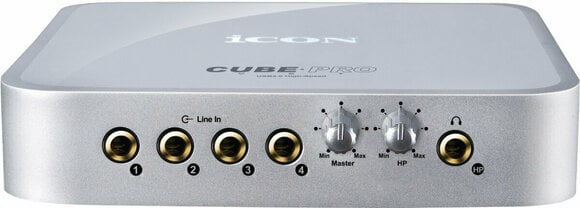 USB audio prevodník - zvuková karta iCON Cube Pro ProDrive III - 1