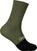 Fietssokken POC Flair Sock Mid Epidote Green/Uranium Black M Fietssokken
