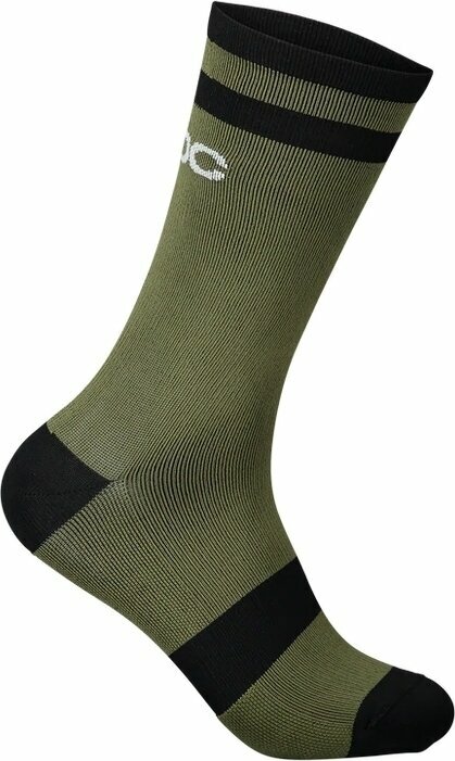 Kolesarske nogavice POC Lure MTB Sock Long Epidote Green/Uranium Black S Kolesarske nogavice