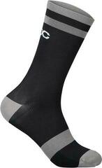 Calzini ciclismo POC Lure MTB Sock Long Uranium Black/Granite Grey S Calzini ciclismo