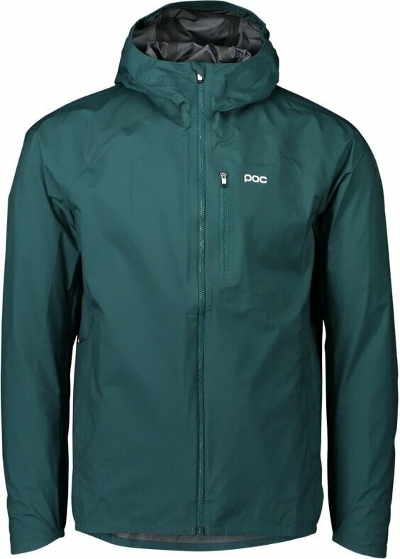 Cycling Jacket, Vest POC Motion Rain Men's Jacket Dioptase Blue L Jacket