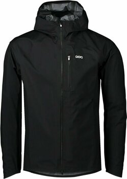 Cycling Jacket, Vest POC Motion Rain Men's Jacket Uranium Black L Jacket - 1