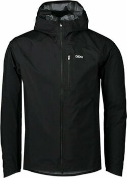 Cycling Jacket, Vest POC Motion Rain Men's Jacket Uranium Black S Jacket - 1