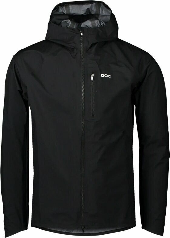 Cycling Jacket, Vest POC Motion Rain Men's Jacket Uranium Black XL Jacket