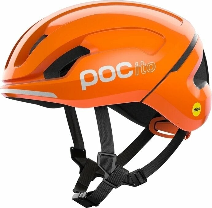 Dětská cyklistická helma POC POCito Omne MIPS Fluorescent Orange 48-52 Dětská cyklistická helma