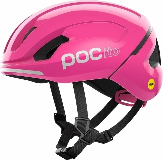 Lasten pyöräilykypärä POC POCito Omne MIPS Fluorescent Pink 48-52 Lasten pyöräilykypärä