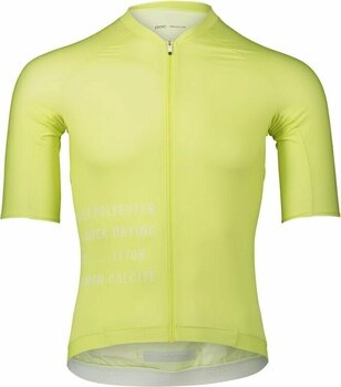 Maillot de cyclisme POC Pristine Print Men's Jersey Maillot Lemon Calcite S - 1