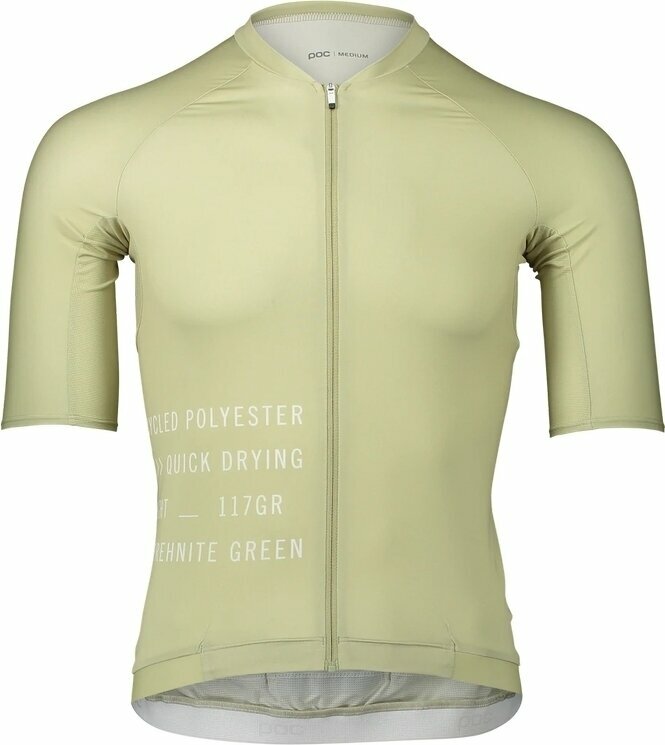 Μπλούζα Ποδηλασίας POC Pristine Print Men's Jersey Φανέλα Prehnite Green 2XL