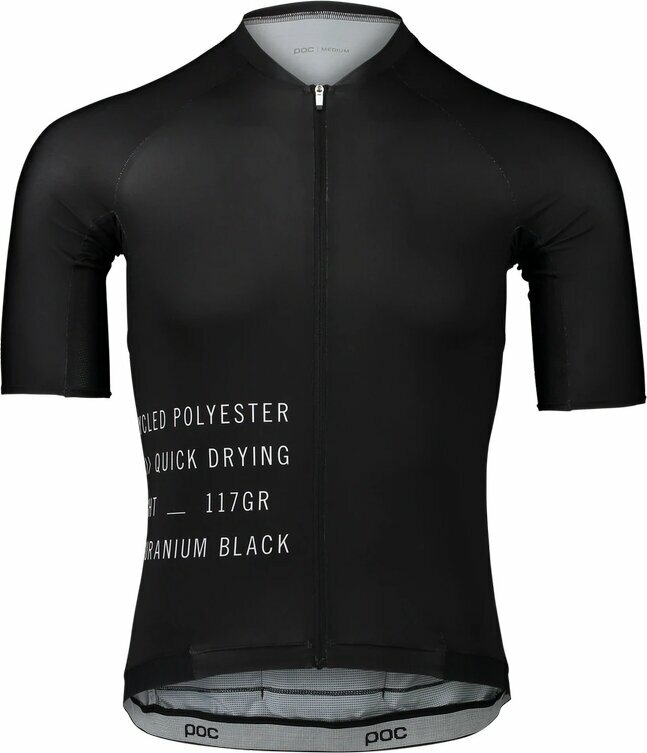 Cycling jersey POC Pristine Print Men's Jersey Uranium Black L