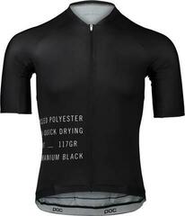 Pyöräilypaita POC Pristine Print Men's Uranium Black