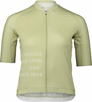 Maillot de ciclismo POC Pristine Print Women's Jersey Prehnite Green M - 1