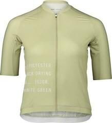 Kolesarski dres, majica POC Pristine Print Women's Prehnite Green