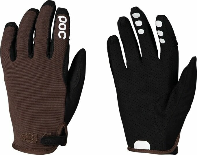 Cyklistické rukavice POC Resistance Enduro Adjustable Glove Axinite Brown S Cyklistické rukavice